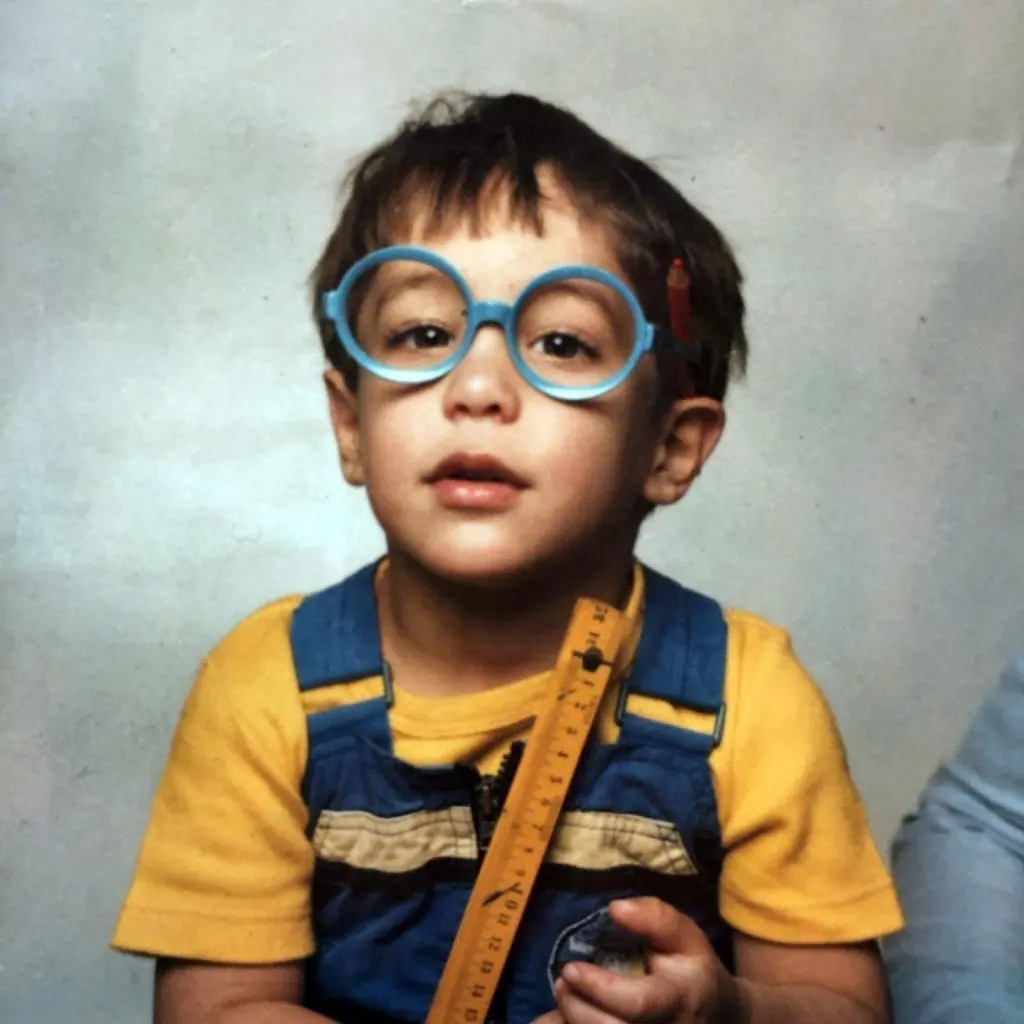 Me as a kid Haran Wolfovitz Yaffe 1