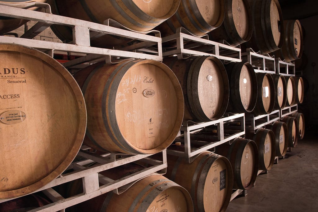 Soreq Winery barrels Inbal Cabiri