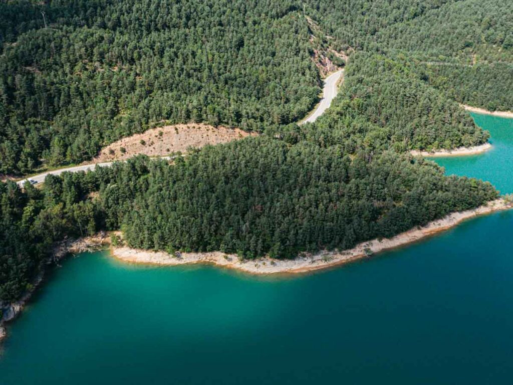 Pantà de la Baells מסלול שבעת המפלים